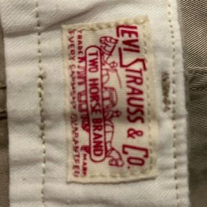 Levi’s Strauss &Co beige pants